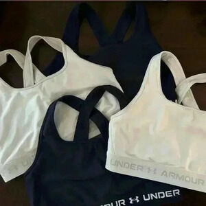 4Pack-UA Racerback “Mid back” Compression Sports Bras